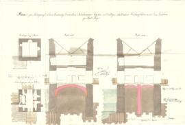 Ausbesserung der Mauern bei den städtischen Verkaufsläden unter dem Ennsturme (1847)