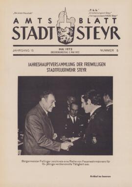 Amtsblatt Jg. 15/Nr. 5: Mai 1972