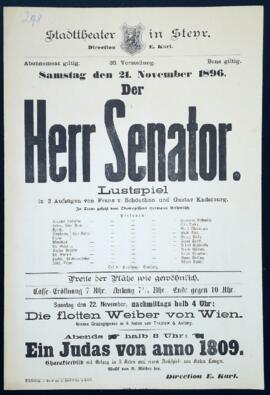 Herr Senator (21.11.1896)