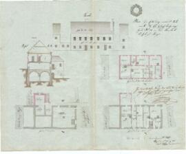 Aichetgasse 9: Aufstockung und Anbau, Plan von Karl Stohl (06.06.1840)