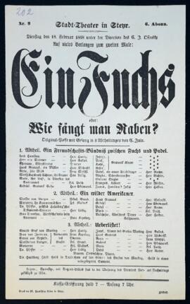 Ein Fuchs (18.2.1868)