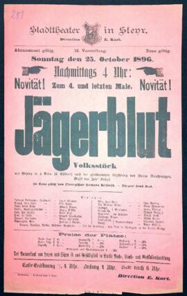 Jägerblut (25.10.1896)