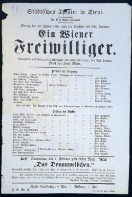 Ein Wiener Freiwilliger (30.1.1860)