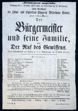 Der Bürgermeister und seine Familie (1.12.1863)