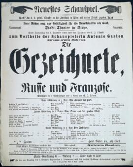 Die Gezeichnete (3.12.1868)