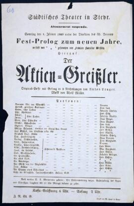 Der Aktien-Greißler (1.1.1860)