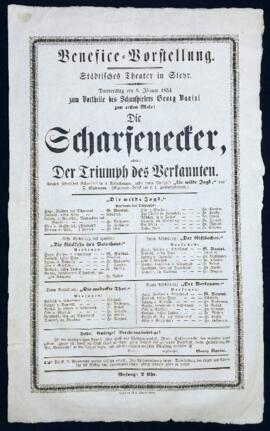 Die Scharfenecker (5.1.1854)