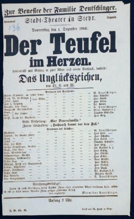 Der Teufel im Herzen (1.12.1864)