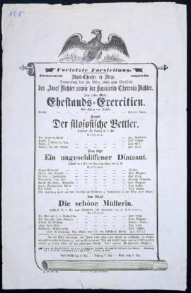 Ehestands-Exercitien (26.3.1863)