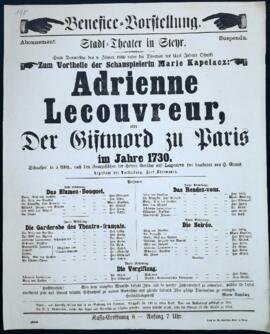 Adrienne Lecouvreur (9.1.1868)