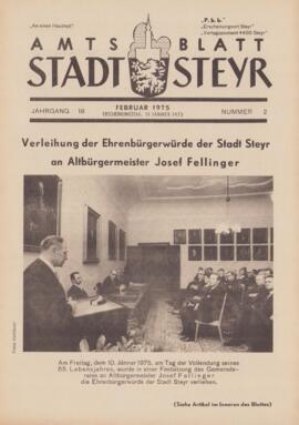 Amtsblatt Jg. 18/Nr. 2: Februar 1975