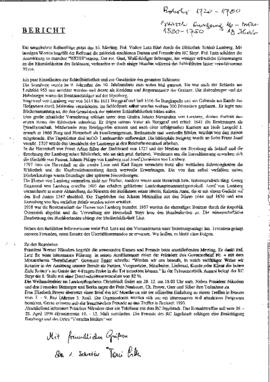 Bericht über das 16. Meeting des Rotary Clubs in der Schlossbibliothek Steyr (1996)