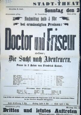 Doctor und Friseur (24.1.1897)