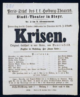 Krisen (22.10.1868)