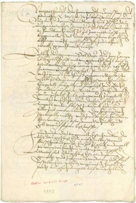 Ordnung der Kommissäre zur Aufrichtung einer Eisenkammer (1.2.1551)