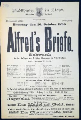 Alfreds Briefe (20.10.1896)