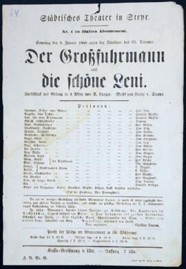 Der Großfuhrmann (8.1.1860)