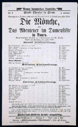 Die Mönche (4.10.1868)