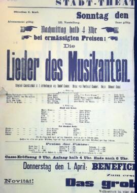 Lieder des Musikanten (28.3.1897)