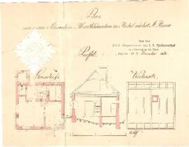 Sierninger Straße 131: Errichtung des Schranken Mauthauses (13.12.1822)
