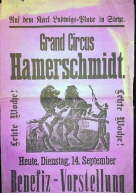 Grand Circus Hamerschmidt Benefiz-Vorstellung (o.J.)