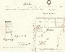 Wieserfeldplatz 2: Errichtung eines Nebengebäudes (Holzlagen), Plan von Michael Glinsner (11.06.1...