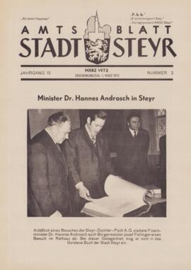 Amtsblatt Jg. 15/Nr. 3: März 1972