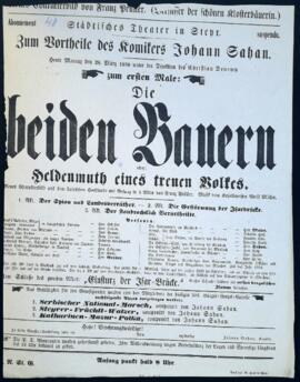 Die beiden Bauern (28.3.1859)