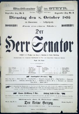 Der Herr Senator (8.10.1895)