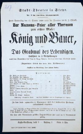 König und Bauer (15.10.1868)