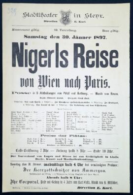 Nigerls Reise (30.1.1897)