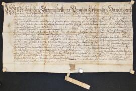 Zeichenbrief für Joseph Helmb in Sierninghofen (2.2.1745)