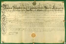 Kaufbrief an den Anton Wolf (28.10.1786)