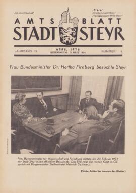 Amtsblatt Jg. 19/Nr. 4: April 1976