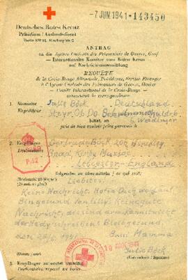Julie an Gertrude (28.5.1941)
