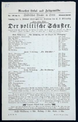 Der politische Schuster (1.2.1863)