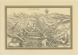 Repro, aus: Merians Tophographia Austriae