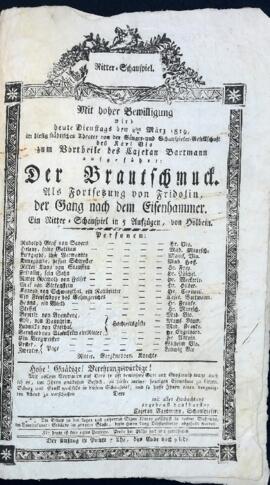 Der Brautschmuck (2.3.1819)