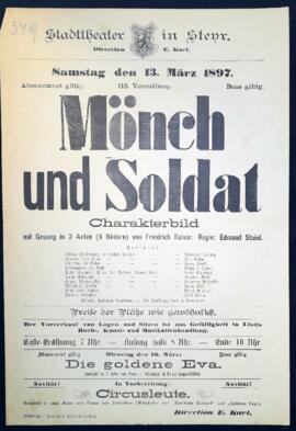 Mönch und Soldat (13.3.1897)