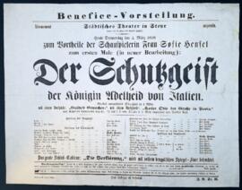 Der Schutzgeist der Königin Adelheid von Italien (4.3.1858)