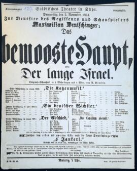 Das bemoste Haupt (3.11.1864)