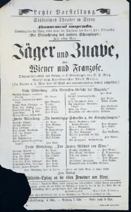 Jäger und Zuave (28.3.1863)