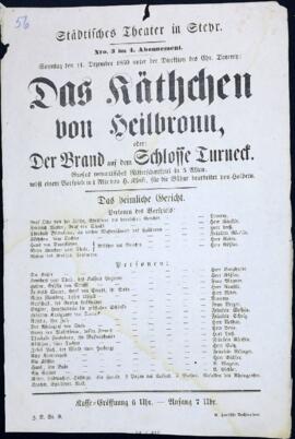 Das Käthchen (11.12.1859)