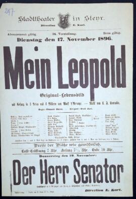 Mein Leopold (17.11.1896)