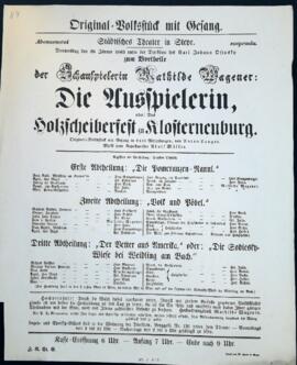 Die Ausspielerin (29.1.1863)