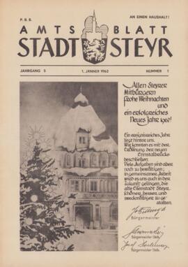 Amtsblatt Jg. 5/Nr. 1: Jänner 1962