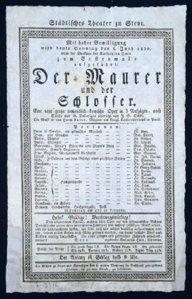 Der Maurer und der Schlosser (6.6.1830)