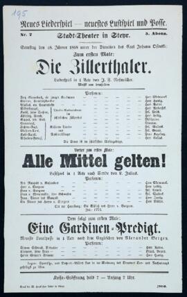 Die Zillerthaler (18.1.1868)