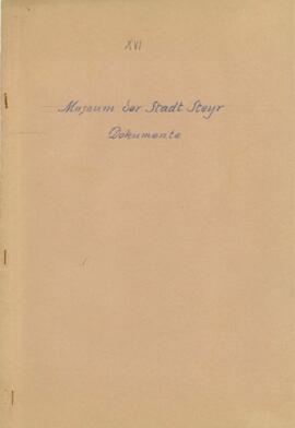 Museum der Stadt Steyr - Dokumente