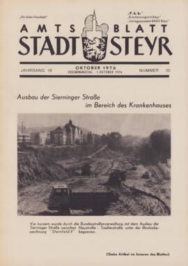 Amtsblatt Jg. 19/Nr. 10: Oktober 1976
